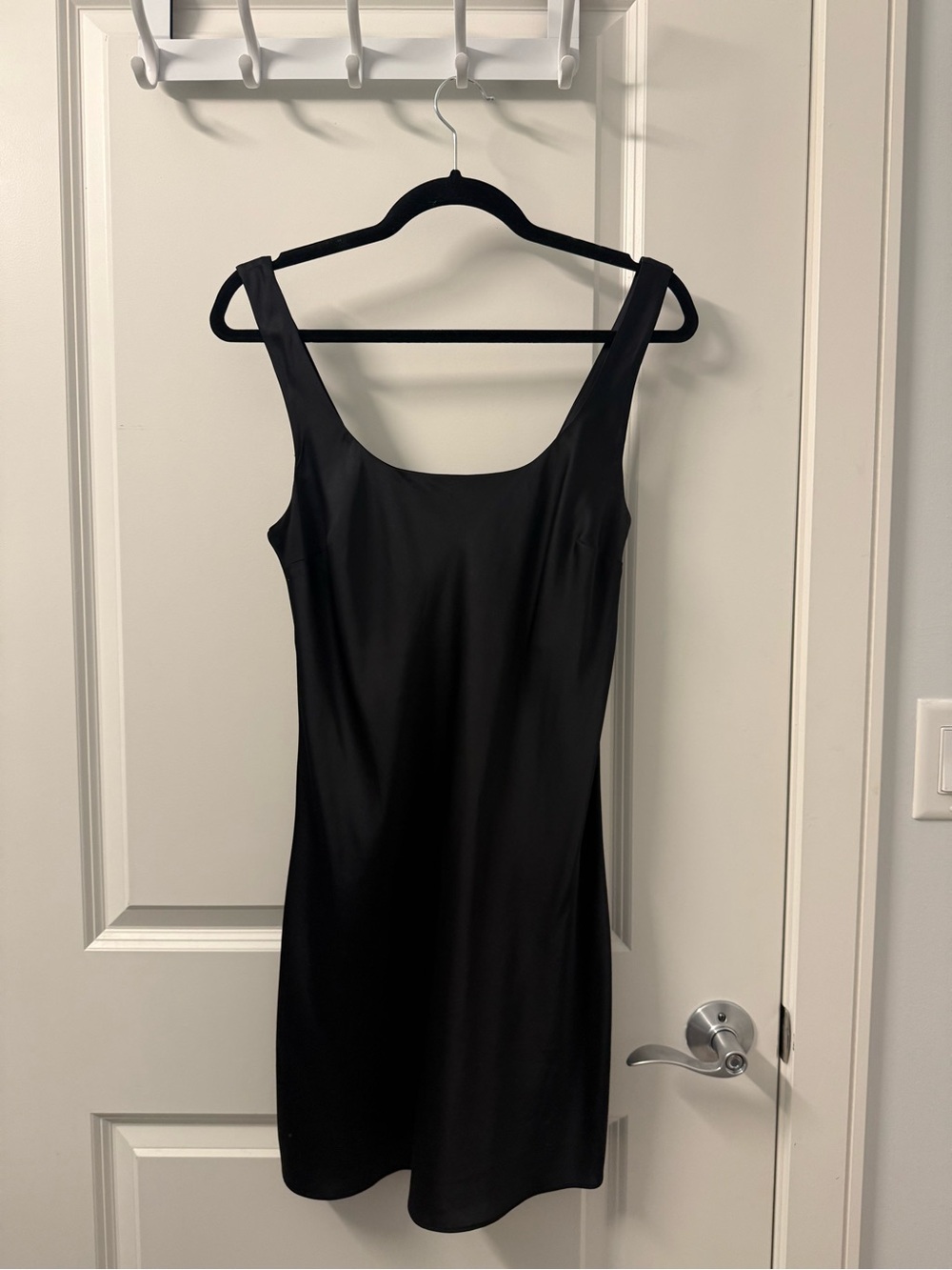 Abercrombie & Fitch Black Silk Mini Dress